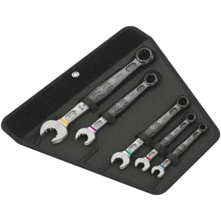 Wera 6003 Joker 5 Imperial Set 1 Ringmaulschlüssel-Satz, zöllig, 5-teilig - 05020240001