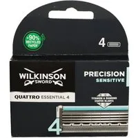 Wilkinson Rasierklingen Wilkinson Quattro Essential 4 Precision Sensitive 4 Klingen