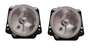 Hauptscheinwerfer Scheinwerfer Set Links + Rechts H4 für VW Golf 2 II ab 1983-1991