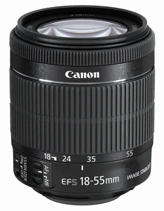 Canon 18-55mm 1:35-56 IS STM [für Canon EF-S] schwarz