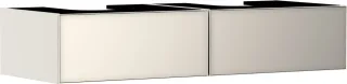 Hansgrohe Xevolos E Waschtischunterschrank Sandbeige Matt 1370/550 mit 2 Schubkästen für Konsole mit 54317790