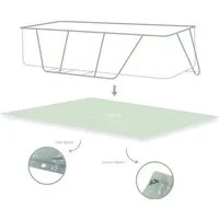 Swim Essentials Pool-Abdeckplane Swim Essentials Pool Bodenplane dunkelblau elegance, 260 x 160cm