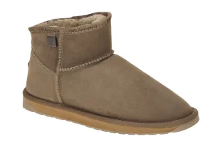 EMU WP11875 MUSH Damen Winterstiefelette grau Lammfell Schafth?he 11cm