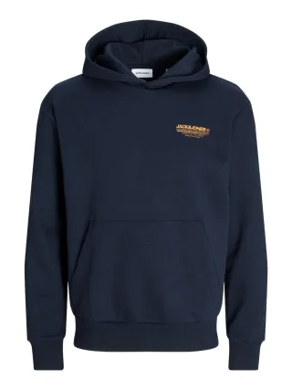 JACK&JONES - JJOLIVE SWEAT HOOD navy blazer - Gr. - XL