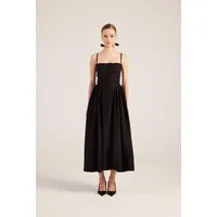 HOLLY LOLLY Midikleid Langkleid mit Trägern