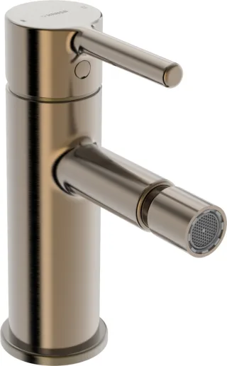 Hansa Einhandmischer Bidet-Batterie HANSAVANTIS Style, Ausladung 101 mm Bronze gebürstet, 5464220781 5464220781
