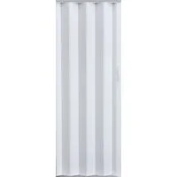 Vivaldi Falttür Schiebetür Tür weiß Höhe 203 cm für Türbreite bis 82 cm acco 011 (1 Packung Karton, 1-St., 1 Set), teils vormontiert