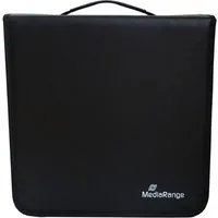 Mediarange CD-Hülle Tasche Storage Wallet für 500 BD / CD / DVD in schwarz