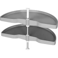 OPTIFIT Unterschrank 1/2 Karussellböden für Eckunterschränke