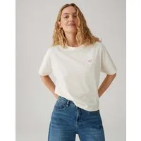 OPUS T-Shirt SALENTINE aus Organic Cotton Lockere Passform, schmal zulaufender Schnitt