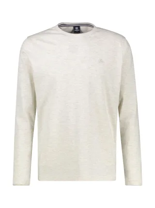 LERROS - O-NECK broken white melange - Gr. - XXL