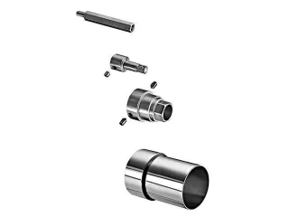 Schell Verlängerungsset D-E-T f.Elektr. Wandeinbauarmaturen 50mm chrom 018650699