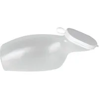DocMed Urin-Flasche Urinflasche für Frauen (Volumen von 1000 ml, 1 St., Hygienische Urinflasche, Für Privat und Pflegebereich), Pflegeutensil, Festschließender Deckel