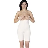 Formangel Miederslip Shaping Boxer Corsage mit hoher Taille, Silikonbund & Massagezonen (1-St) Anti-Rutsch-Silikonbund, Massage-Zone, seamless