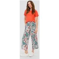 s.Oliver Culotte Hose Culotte-Hose aus Viskose mit Wide Leg