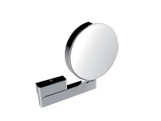 emco Kosmetikspiegel prime1-armig, 3-/7-fach, rund, beidseitig verspiegeltD: 202 mm, chrom,109500117 109500117