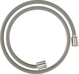 Hansgrohe Textilbrauseschlauch Axor 1250mm mit konischer/zylindrischer Mutter, edelstahl, 28227800 28227800