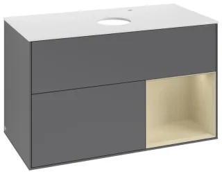 Villeroy & Boch Waschbeckenunterschrank Finion F90 1000x603x501mm m Bel FK/RE/AP: GK/HJ/1 F901HJGK