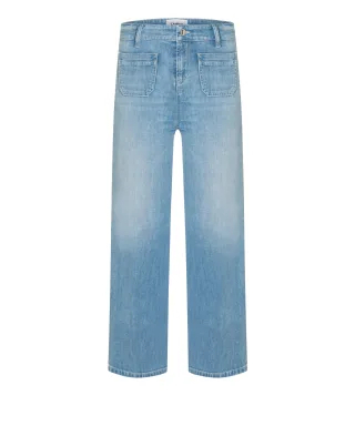 CAMBIO - Tess pocket cropped lefthand bleached used - Gr. - 28