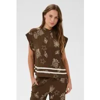 Saint Tropez Kurzarmbluse Kurzarm-Bluse RosashellSZ