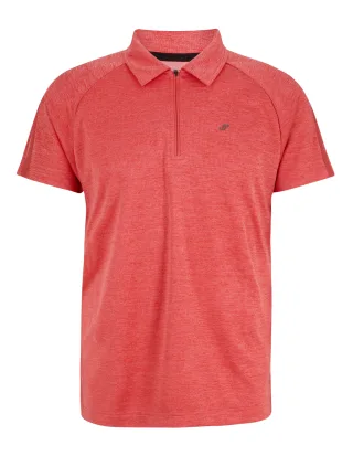 JOY sportswear - IVO Poloshirt barn red mel. - Gr. - 50