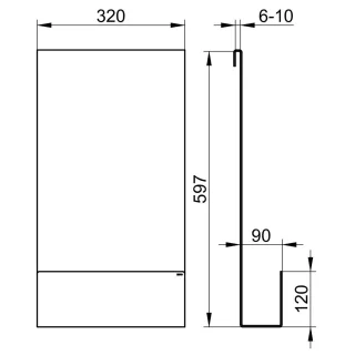 Keuco Duschablage 24951, 24951510000 24951510000