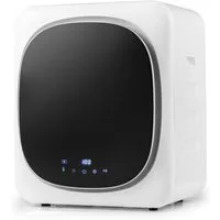 COSTWAY Ablufttrockner FP10757DE/GDZ40-188G, 800W, mit 4 Temperatur & 6 Timer, LED Touchscreen
