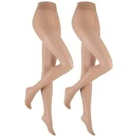 Hudson Strumpfhose Simply 20 To Go 2-Pack 20 DEN (2 St) Strumpfhosen im Doppelpack aus 100% Polyamid
