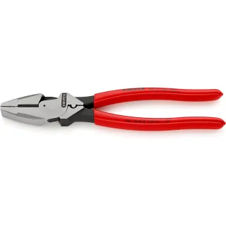 KNIPEX Kraft-Kombizange Lineman's Pliers atramentiert mit Kabeleinziehhilfe - 0911240