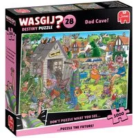 Jumbo Spiele Puzzle Wasgij Destiny 28, Papas Gartenhaus, 1000 Teile Puzzle, 1000 Puzzleteile, Made in Europa