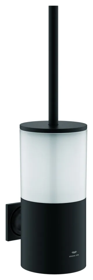 GROHE WC-Bürstengarnitur Allure 40340_1, Wandmontage phantom black, 40340KF1 40340KF1