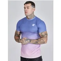 Siksilk T-Shirt SikSilk Herren Lila-Pink Verlauf T-Shirt
