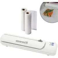 Starlyf Vakuumierer Vacuum Sealer, Rollenbreite 20 cm, 140,00W, Vakuumiergerät inkl. 20 Beutel & Rezepte (einzeln oder im Spar Set)