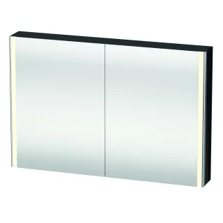 Duravit XSquare Spiegelschrank Schwarz 1200x155x800 mm - XS7114040400000 XS7114040400000