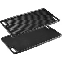 Youyijia Bratpfanne 2-teiliges Gusseisen Grill- & Bratpfannen Set