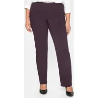 Sheego Jerseyhose Stretch-Hose normal mit schmalem Bund