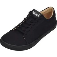KOEL HAZEL CANVAS Barfußschuh Black Mono