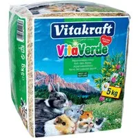 Vitakraft VITA VERDE® Alpen Wiesenheu, 5 kg, Hauptfutter für: Nager