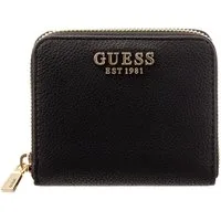 Guess Geldbörse SWBG7459137 LAUREL II SLG SMALL ZIP AROUND Woman (Stück, 1-tlg., 1), Logoschriftzug