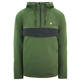 Lyle & Scott Warm Up Herren Grün Anorak Jacke