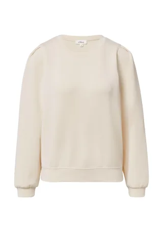 s.Oliver - Sweatshirt beige - Gr. - 42