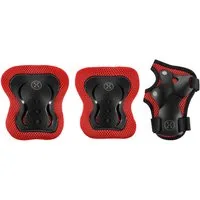 NILS EXTREME Protektoren-Set Schoner Protektoren Schützer Set Knieschützer S-XL (6-tlg), Schützerset für Handgelenke, Ellbogen und Knie