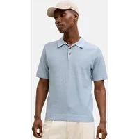 Jack & Jones Poloshirt Bluriley (1-tlg) Poloshirt - Baumwolle - Atmungsaktiv