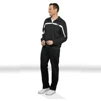 Authentic Klein Sweatjacke Herren Jerseyjacke aus 100% hochwertiger Baumwolle