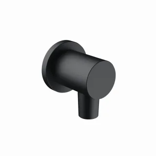 Kludi NOVA FONTE Schlauchanschlussbogen PURISTIC eigensicher mattschwarz, 2054339-15 2054339-15