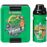Room Copenhagen Spielzeugtruhe Room Copenhagen LEGO Lunch-Box Set Ninjago Green