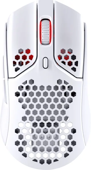 HP HyperX Pulsefire Haste ? Wireless-Gaming-Maus (weiß) | 4p5d8aa | Beidhändig - Optisch