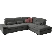 Die PlanBar Ecksofa MP-IN16012 L-Form mit Federkern-Polsterung, inkl. Sitztiefenverstellung, optional mit Funktionen