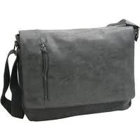J JONES JENNIFER JONES Schultertasche Umhängetasche aus Canvas - Messenger Bag in 3 Größen