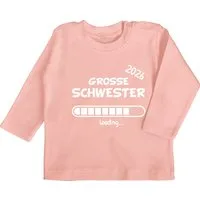Shirtracer T-Shirt Große Schwester 2026 loading Geschwister Bruder und Schwester